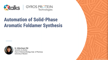 Automation of Solid-Phase Aromatic Foldamer Synthesis