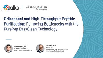 Orthogonal and High-Throughput Peptide Purification_Removing Bottlenecks with the PurePep EasyClean Technology