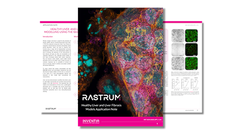 Healthy liver and liver fibrosis modelling using RASTRUM™ Platform